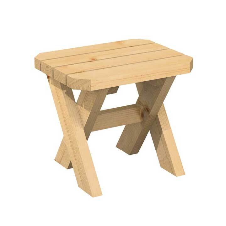 Gartengarnitur „Waldfee“, aus Holzart Lärche, Ansicht 8