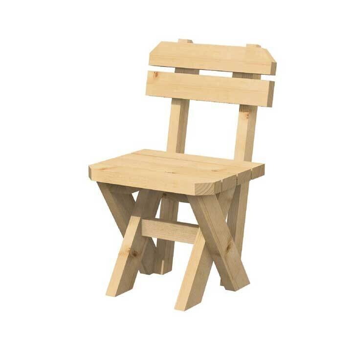 Gartengarnitur „Waldfee“, aus Holzart Lärche, Ansicht 10