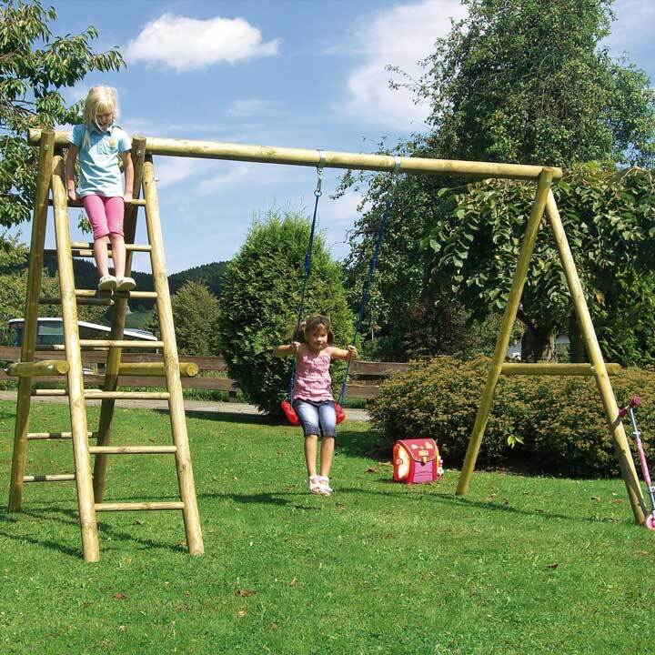 Kletterschaukel "Dennis", im Bausatz aus Nadelholz - KDI