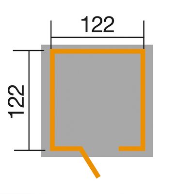 Tabaluga Drachenhöhle inkl. Fensterläden, Ansicht 4