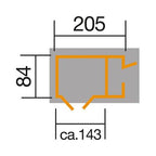 Garten Multibox mit Regalsystem, Ansicht 7