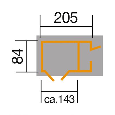 Garten Multibox mit Regalsystem, Ansicht 7