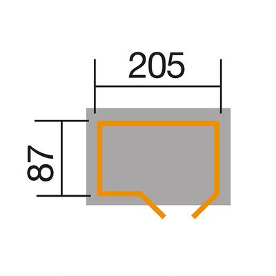 Fahrrad-/Mülltonnenbox, Ansicht 6
