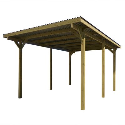 Einzelcarport KDI, Ansicht 3