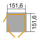 Gartenschrank, Ansicht 6
