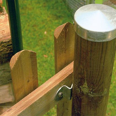 Zaun-Riegelbeschlag, Endmontage, Ansicht 4
