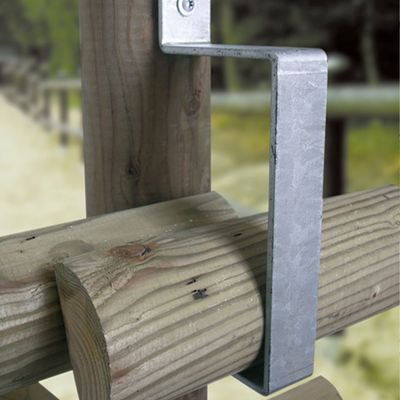Zaun-Bügelbeschlag, Ansicht 4
