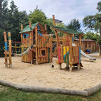 Spielanlage „Gera“ mit Edelstahlrutsche, Ansicht 3