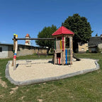 Spielturm „Neuposa“ mit Edelstahlrutsche, Ansicht 4
