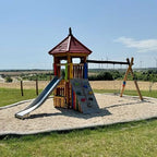 Spielturm „Neuposa“ mit Edelstahlrutsche, Ansicht 5