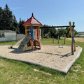 Spielturm "Neuposa" mit Edelstahlrutsche