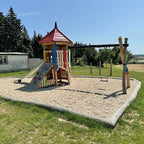 Spielturm "Neuposa" mit Edelstahlrutsche