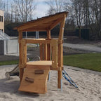 Minikrabbelturm "Lilienthal" mit Edelstahlrutsche