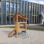 Minikrabbelturm „Lilienthal“ mit Edelstahlrutsche, Ansicht 3