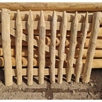Staketenzaun Tor Standard aus Robinien Holz