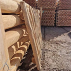 Staketenzaun Tor Standard aus Robinien Holz, Ansicht 4