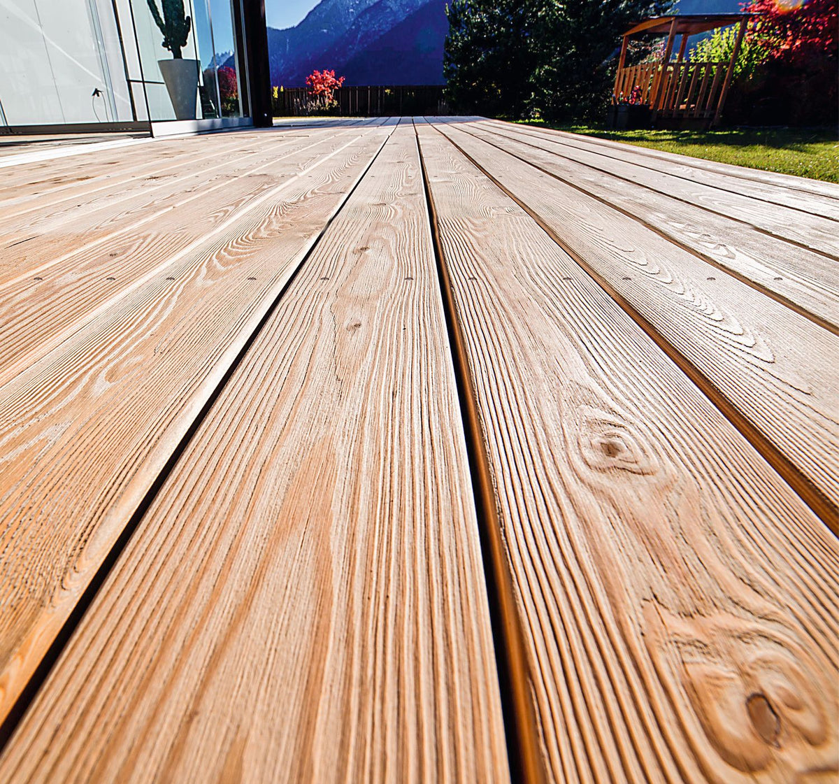 Terrassendiele Gebirgslärche Struktura, Ansicht 2