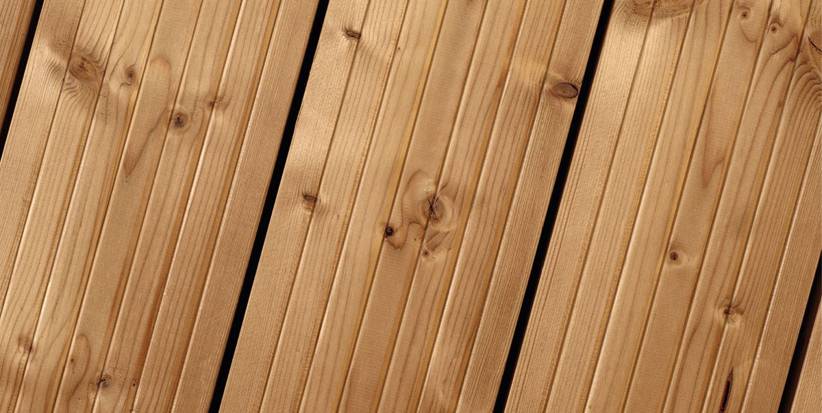 Terrassendiele Thermisch Modifizierte Fichte