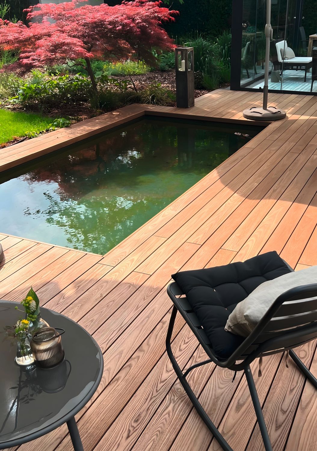 Terrassendiele Thermisch Modifizierte Esche, Ansicht 3